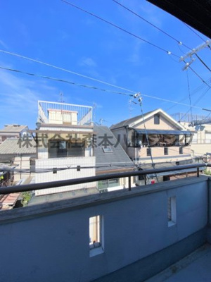 【展望】 | 　寝屋川市萱島信和町10戸建貸家 | 3階からの眺望です