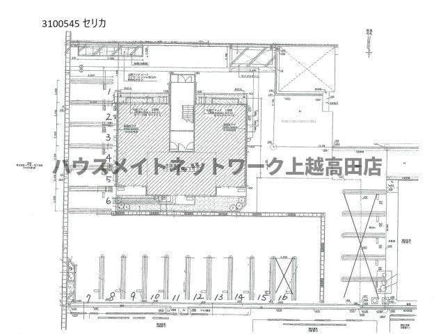 セリカの区画図|配置図