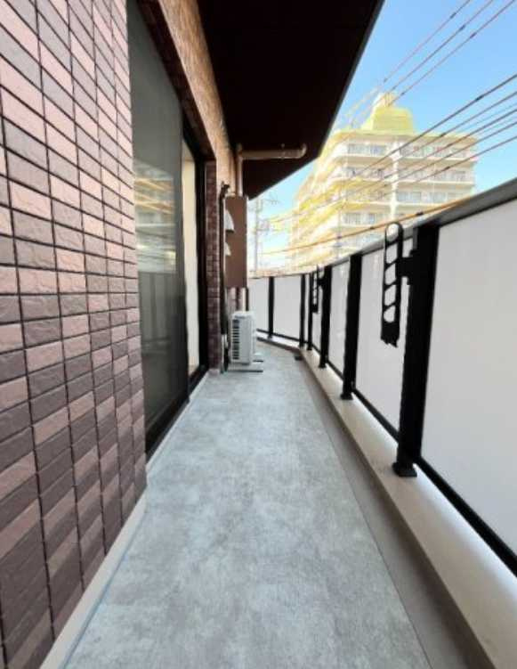 プレジールテアトル用賀　築浅　角部屋　眺望良好のバルコニー