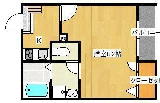 リブレア御井町の間取り|使い勝手の良い間取りです♪