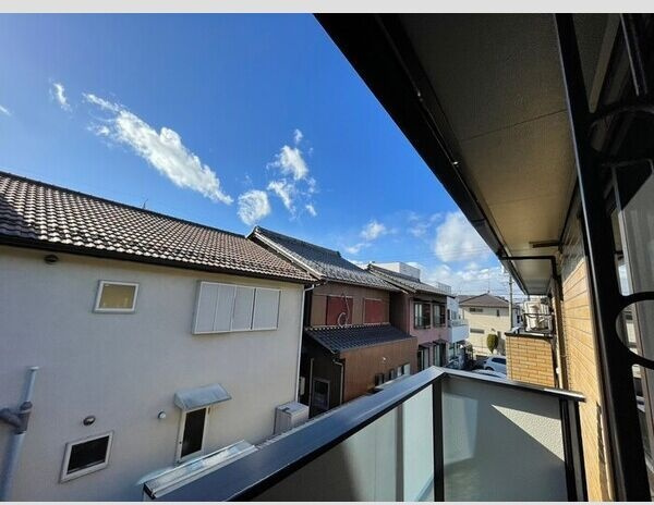 シャルマン　アカネのバルコニー