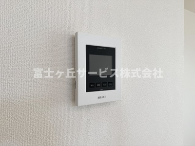【セキュリティ】 | 藤枝市天王町1丁目 新築一戸建て A号棟 | 来客の際、顔が見えて安心です