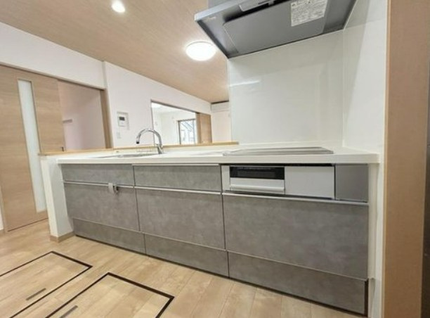 【中古】坂戸市関間リフォーム中古住宅のキッチン|お料理しやすいキッチンです