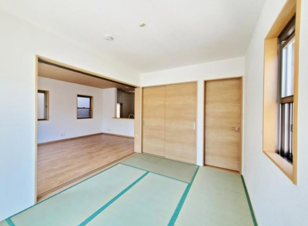 【中古】坂戸市関間リフォーム中古住宅の和室|1F 6帖和室です☆