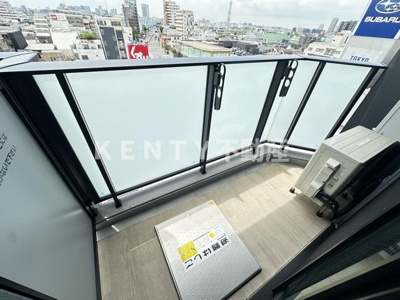 【バルコニー】 | S-RESIDENCE矢口渡aglitter | 暖かな日差しのふりそそぐバルコニー