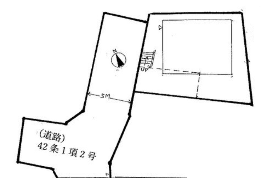 『八王子市中古戸建て』八王子市暁町1-45-5【仲介手数料無料】　八王子市暁町の区画図|～仲介手数料無料☆八王子ひなた不動産～八王子市暁町　中古戸建