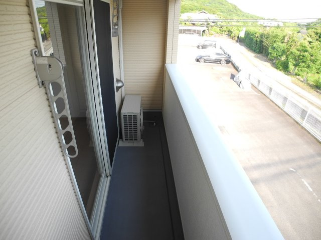 エアリーヒルAのバルコニー