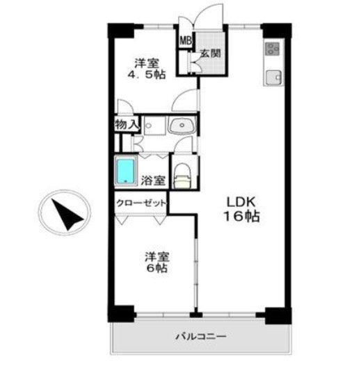 ★仲介手数料半額★マンション第二恵比寿苑（中庭があるレトロ系のヴィンテージマンション）