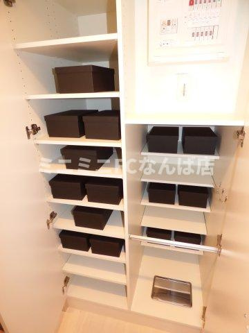 パークアクシス本町の玄関