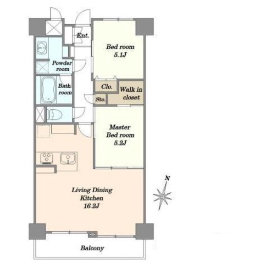 ★仲介手数料無料★朝日広尾マンション（新規リノベーション済み）