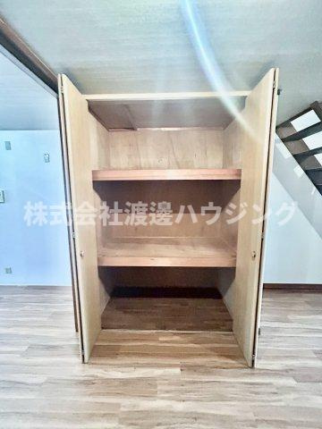 ロッヂt赤井1丁目テラスハウスの収納