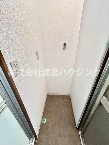 ロッヂt赤井1丁目テラスハウスの設備|室内洗濯機置場