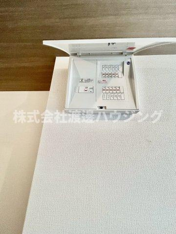 ロッヂt赤井1丁目テラスハウスの設備|ブレーカーも新調済み
