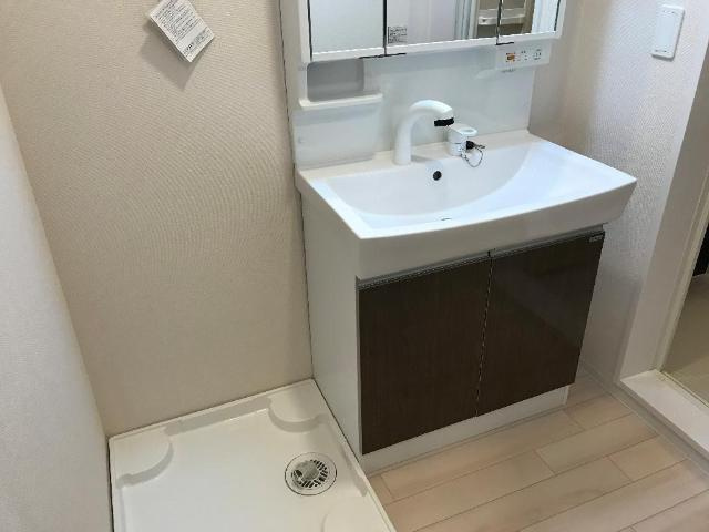 ボヌールの洗面所|洗髪洗面化粧台