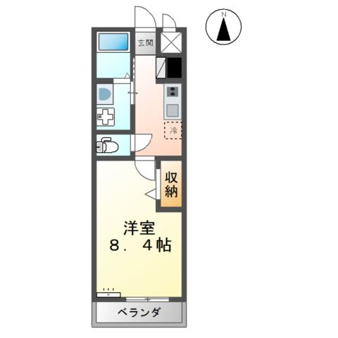 サンミラージュの間取り