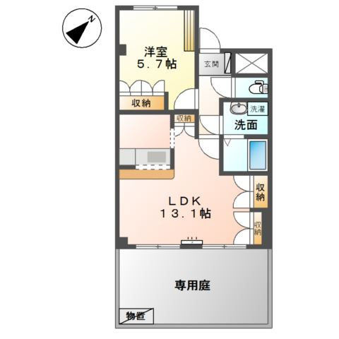 ストロベリーの間取り