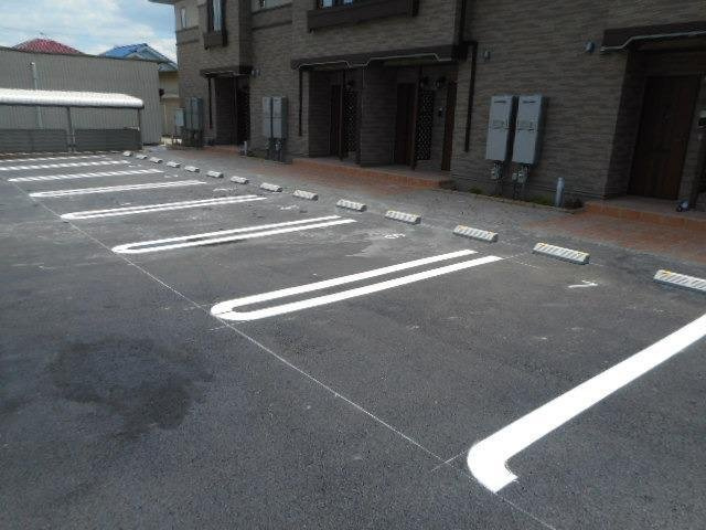 モデルノⅢの駐車場