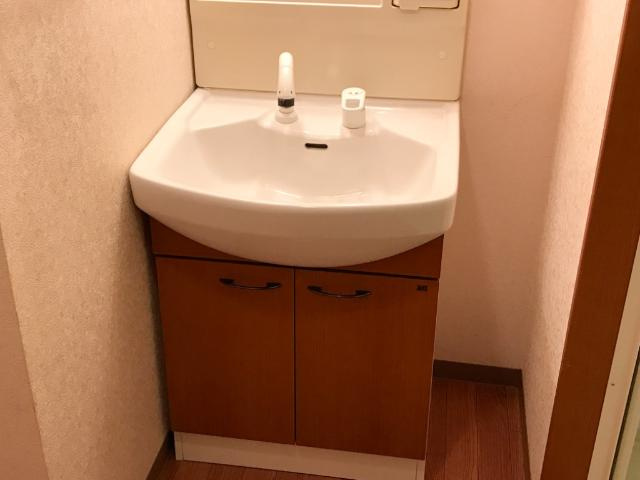 リバービューの洗面所|洗面