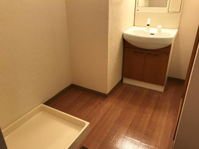 リバービューの洗面所|洗面