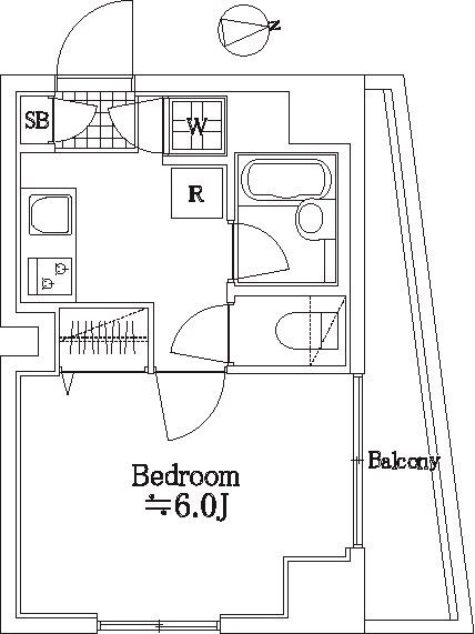 プレール・ドゥーク大島ＰＡＲＫ　ＳＩＤＥの間取り