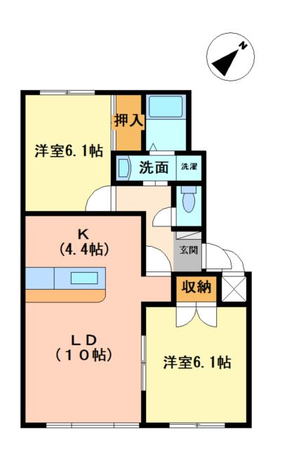 パークヒルズ藤野の間取り
