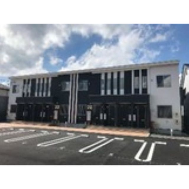 岐阜市黒野のアパートの外観