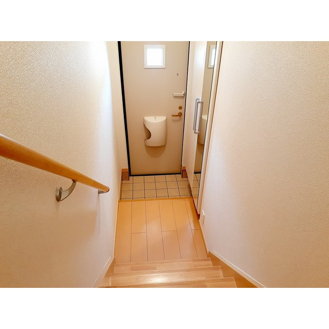 リヴァーアンジュ　Ｂの玄関