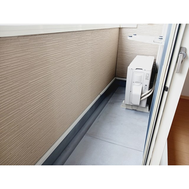 リヴァーアンジュ　Ａのバルコニー