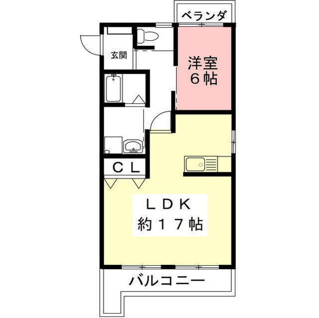 メゾンＹＫの間取り