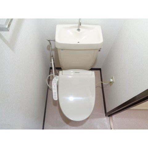 バイオレットハイムのトイレ