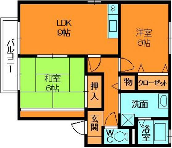 プルミエールＣの間取り