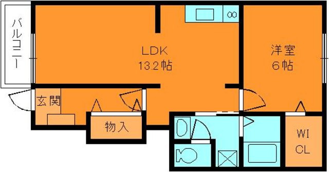 クラール・ブリーゼの間取り