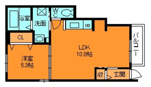 Casa香芝の間取り