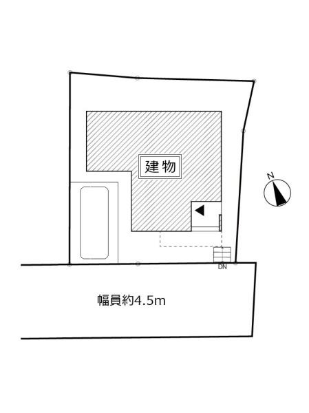 横浜市中区本郷町３丁目の新築一戸建の区画図