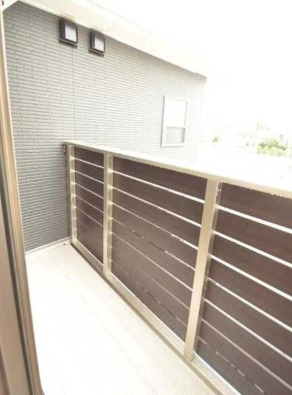 メルヴェーユ東が丘　最上階　角部屋　ウォークインクローゼットのバルコニー