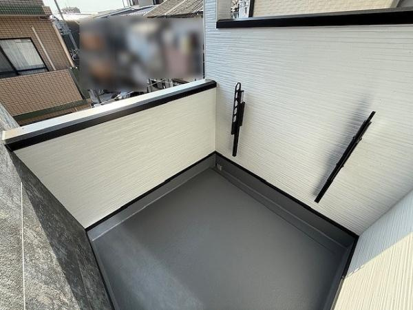 【バルコニー】 | 大阪市東淀川区上新庄3丁目　新築戸建