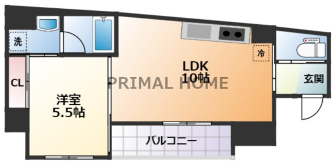【間取り】 | エフ・パークレジデンス横浜反町４２８１