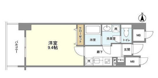【間取り】 | アヴェニール北浜