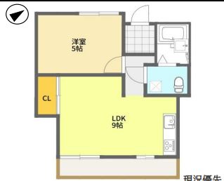 メゾン土山の間取り