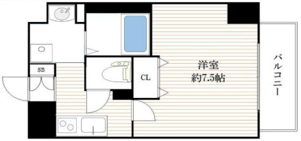 【間取り】 | エスライズ天満パークサイド