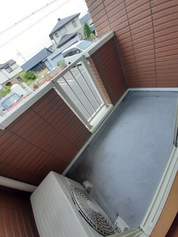 オルテンシアＡのバルコニー