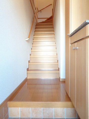 オルテンシアＣの玄関
