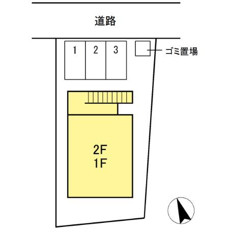 ソレイユの区画図