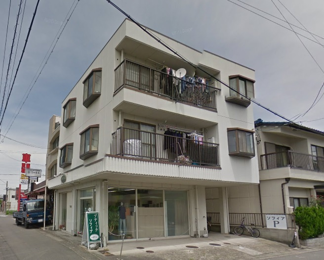 早川コーポの外観|外はこのようになっています