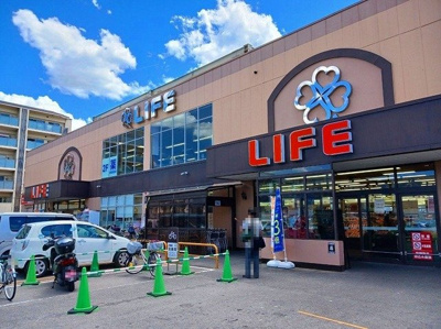 【周辺】 | ヴァロ伏見稲荷 | ライフ 伏見深草店まで300m