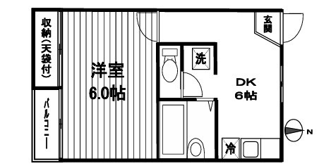 メゾンソレイユの間取り