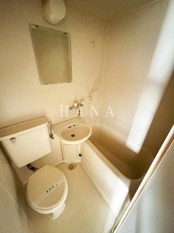 グリーンヴィレッジの浴室|※別号室参考写真