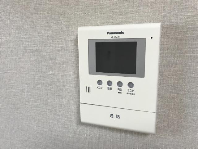 ベル・グラースの内装|カメラ付インターホン