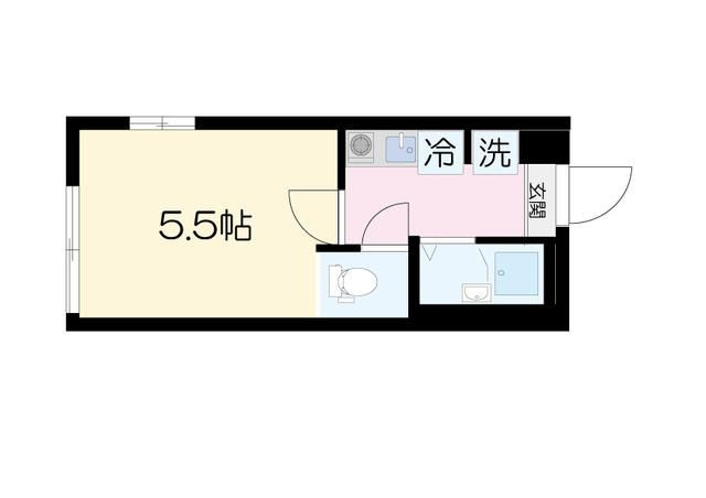 マーベラス府中・栄町の間取り