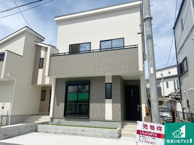 伊丹市昆陽泉町　新築一戸建ての外観|お客様に長く安心して住んでいだだける事にこだわった家づくり！住んでからのアフターサービスにもしっかりと取り組んでいます！